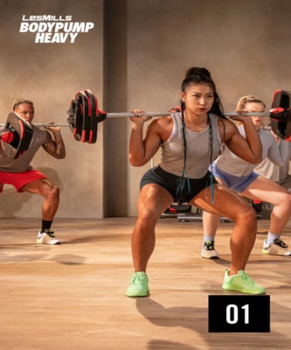 Hot Sale BODY PUMP HEAVY 01 Releases Video, Music And Notes