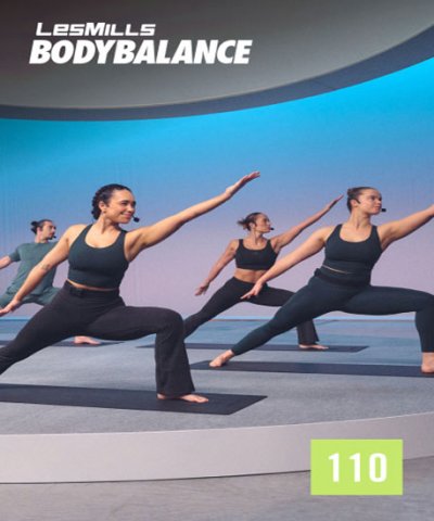 Hot Sale Les Mills BODY BALANCE 110 Video, Music And Notes