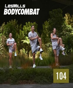 Hot Sale BODYCOMBAT 104 Video, Music And Notes