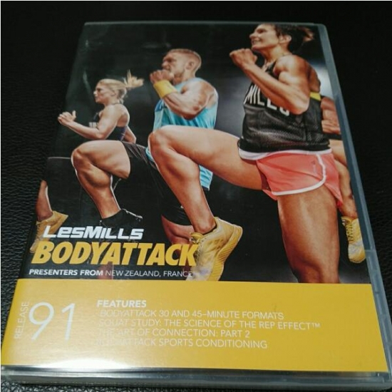 BODY ATTACK 91 Releases BODYATTACK91 DVD CD Instructor Notes - Click Image to Close