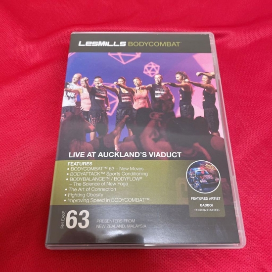 BODYCOMBAT 63 Releases BODYCOMBAT63 CD DVD Instructor Notes - Click Image to Close
