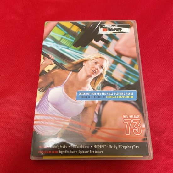 Body Pump 73 Releases BODYPUMP73 CD DVD Instructor Notes - Click Image to Close