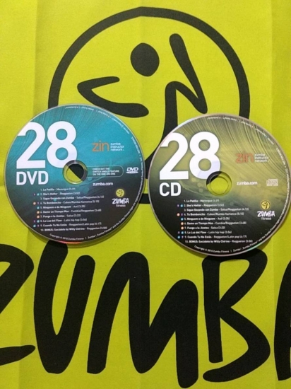South American dance courses ZUMBA 28 HD DVD+CD - Click Image to Close