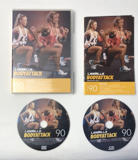BODY ATTACK 90 Releases BODYATTACK90 DVD CD Instructor Notes - Click Image to Close
